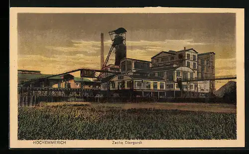 AK Hochemmerich, Kohlenzeche Diergardt