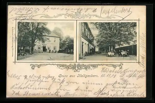 AK Heiligenborn, Restauration mit Garten