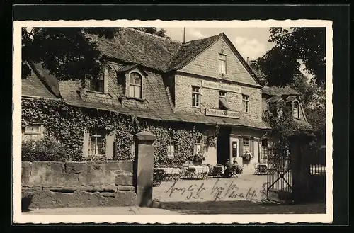 AK Marburg, Restaurant Historisches Wirtshaus an der Lahn