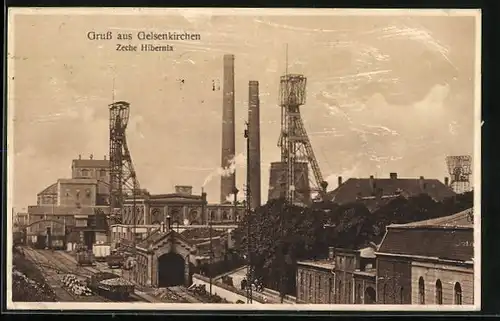 AK Gelsenkirchen, Zeche Hibernia, Kohle