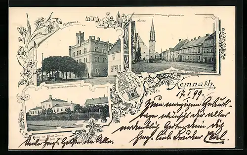 AK Kemnath, Distriktskrankenhaus, Amtsgericht, Kirche