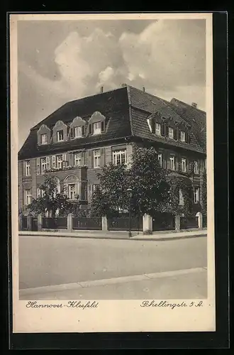 AK Hannover-Kleefeld, Haus Schellingstrasse 5 A