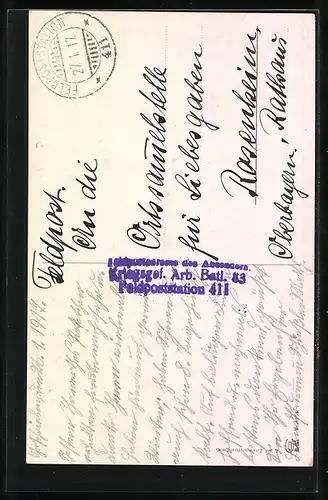 AK Rosenheim, Festpostkarte 50 jähr. Stadtjubiläum 1914