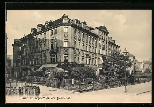 AK Leipzig, Place de repos an der Promenade