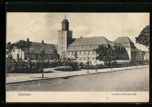 AK Berlin-Spandau, Landes-Turnanstalt