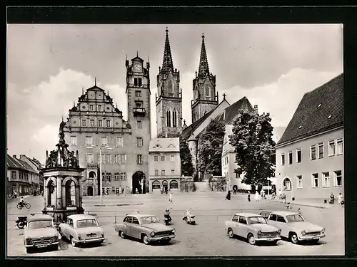 AK Oschatz, Platz der Deutsch-Sowjetischen Freundschaft
