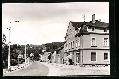 AK Schmiedeberg /Kr. Dippoldiswalde, Altenberger Strasse