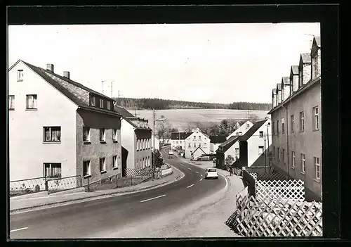 AK Crottendorf /Kr. Annaberg, Scheibenberger Strasse