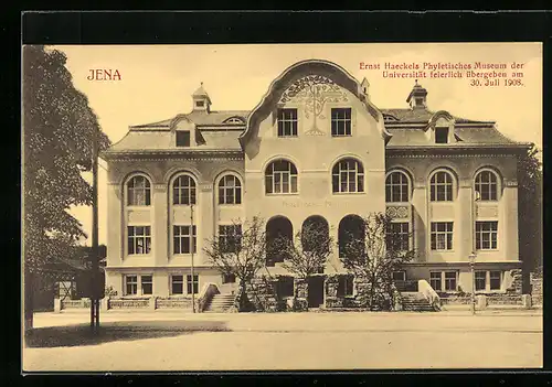 AK Jena, Ernst Haeckels Phyletisches Museum der Universität