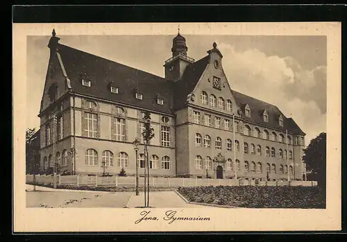 AK Jena, Frontansicht des Gymnasiums