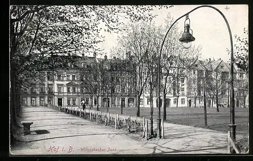 AK Hof i. B., Wittelsbacher Park