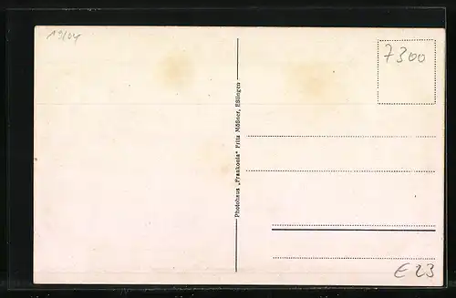 AK Esslingen, Gruppenfoto der Stadtkapelle 1930