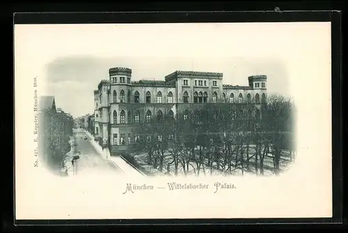 AK München, Wittelsbacher Palais