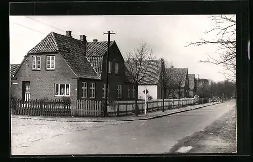 AK Garding / Eiderstedt, Siedlung mit Wohnhäusern
