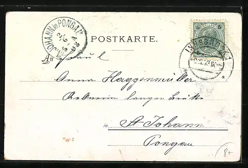 AK München, Pschorrbräu-Bierhallen, Neuhauser Strasse, Hofpartie mit Gästen