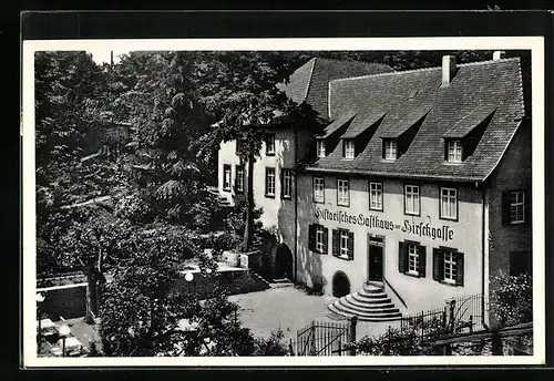 AK Heidelberg, Hotel-Restaurant zur Hirschgasse