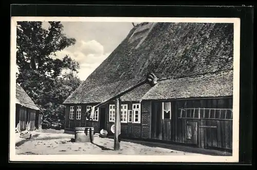 AK Schmarbeck, Altes Bauernhaus