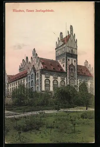 AK München, Neues Justizgebäude