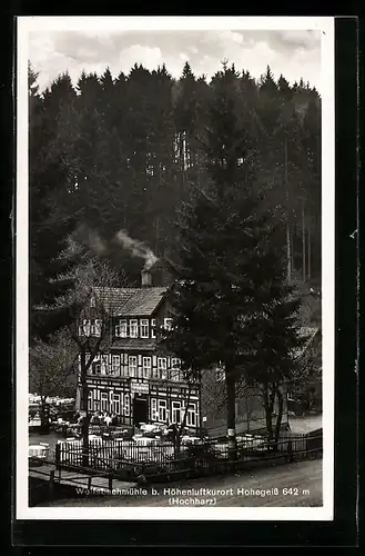 AK Hohegeiss / Hochharz, Gasthaus Wolfsbachmühle