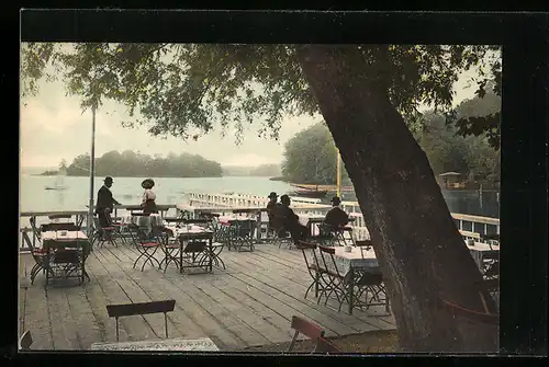 AK Eutin, Terrasse am Voss Haus