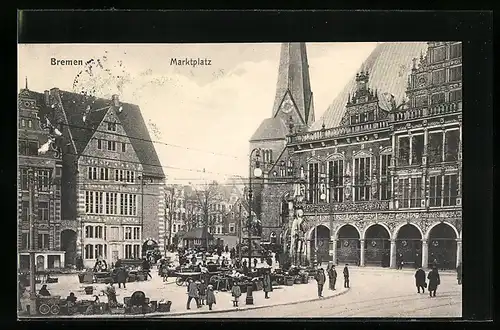 AK Bremen, Marktplatz