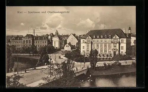 AK Kiel, Sparkasse und Oberlandesgericht