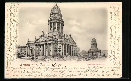 AK Berlin, Am Gendarmenmarkt