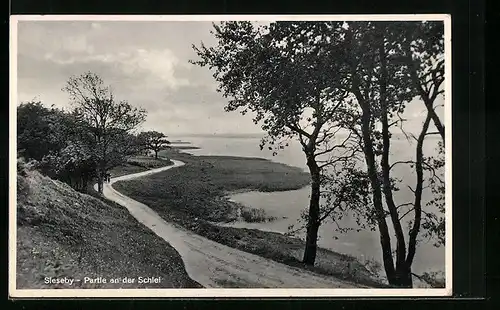 AK Sieseby, Partie an der Schlei