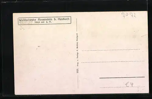 AK Hohenstaufen, Gesamtansicht, Ansichten von Staufeneck, Lichtenstein und Reussenstein