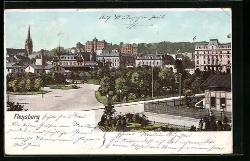 AK Flensburg, Teilansicht