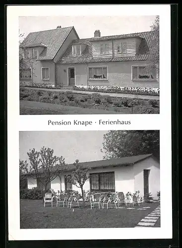 AK Schönhagen /Ostsee, Pension von Helmut Knape, Ferienhaus
