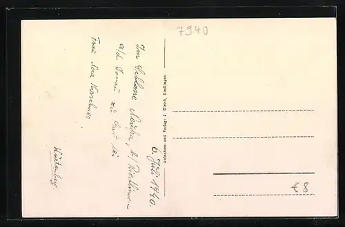 AK Neufra a. D., Gesamtansicht des Ortes