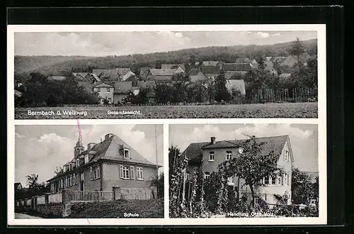 AK Bermbach, Handlung Otto Volz, Schule, Ortsansicht