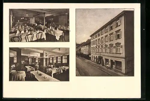 AK Bad Wildbad /Schwarzwald, Hotel Goldener Stern, Bes. Gustav Bott