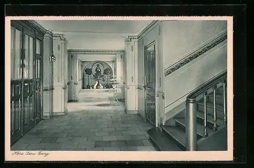 AK Lenzfried / Allgäu, Erziehungs-Institut Lenzfried der Ar. Schulschwestern v. U. L. Fr., Herz Jesu-Gang