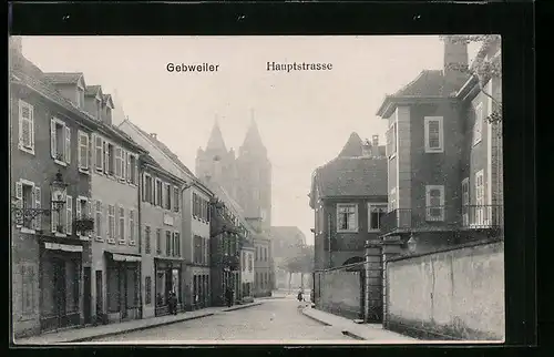 AK Guebwiller, Rue principale