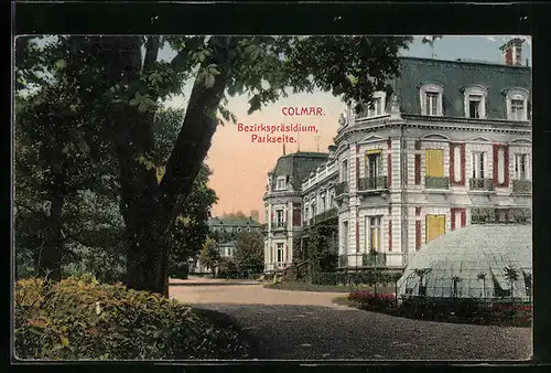 AK Colmar, Bezirkspräsidium Parkseite