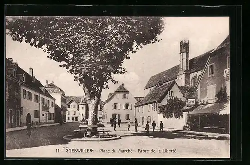 AK Gebweiler, Marktplatz