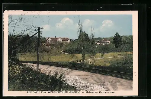 AK Luppach près Werentzouse, Maison de Convalescence