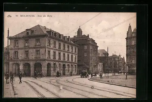 AK Mulhouse, Rue de Metz