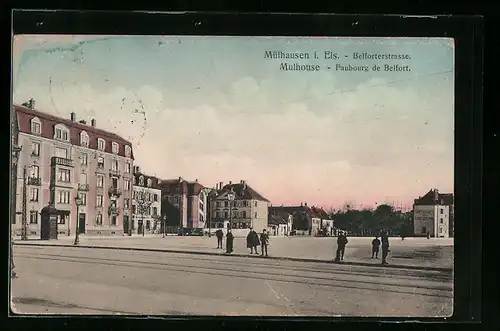 AK Mulhouse, Faubourg de Belfort