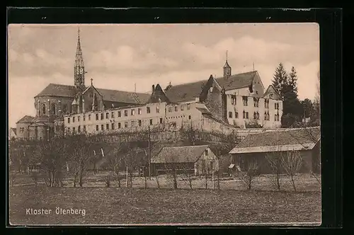 AK Reiningen, Panoramablick auf das Kloster Ölenberg