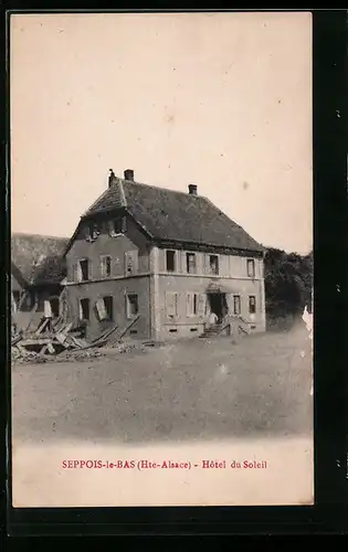 AK Seppois-le-Bas, Hotel du Soleil