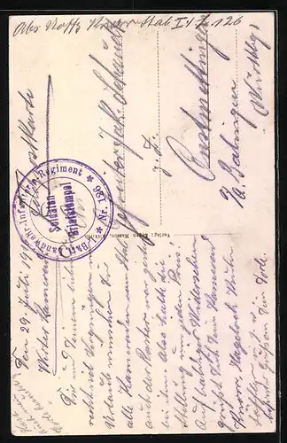 AK Altkirch, Strassenpartie Altes Tor