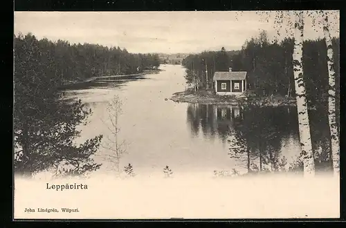 AK Leppävirta, Panorama mit Flusslauf