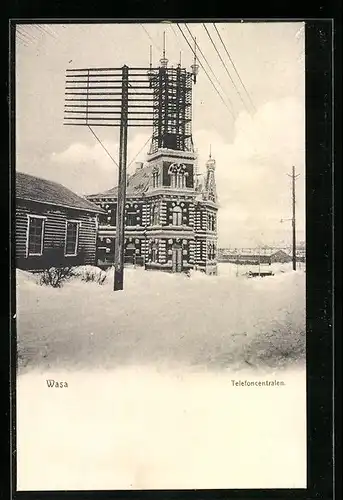 AK Wasa, Telefoncentralen