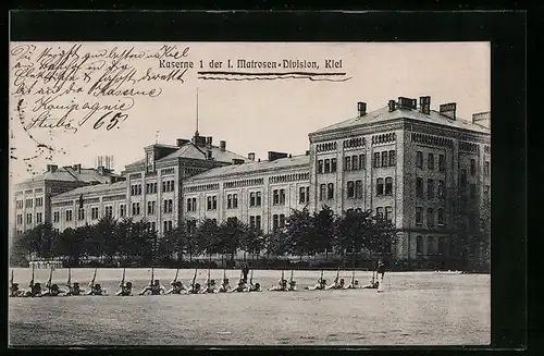 AK Kiel, Kaserne 1 der I. Matrosen-Division