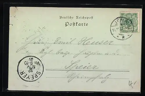 Mondschein-AK Jena, Paradies, Seepartie mit Ruderboot