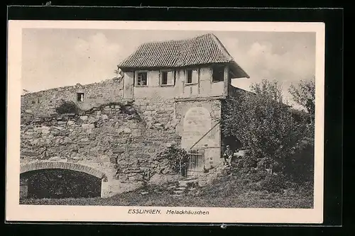 AK Esslingen a. N., Melackhäuschen