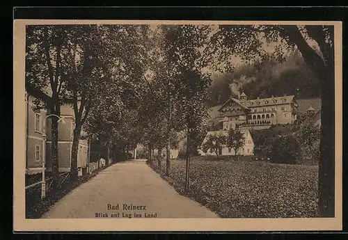 AK Bad Reinerz, Blick auf Lug ins Land